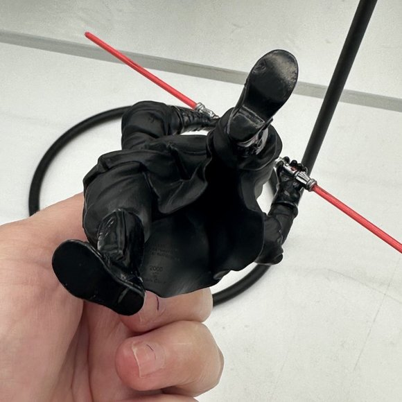 Hallmark Keepsake Ornament Star Wars Darth Maul Figurine Christmas Holiday 2000 - Picture 7 of 9